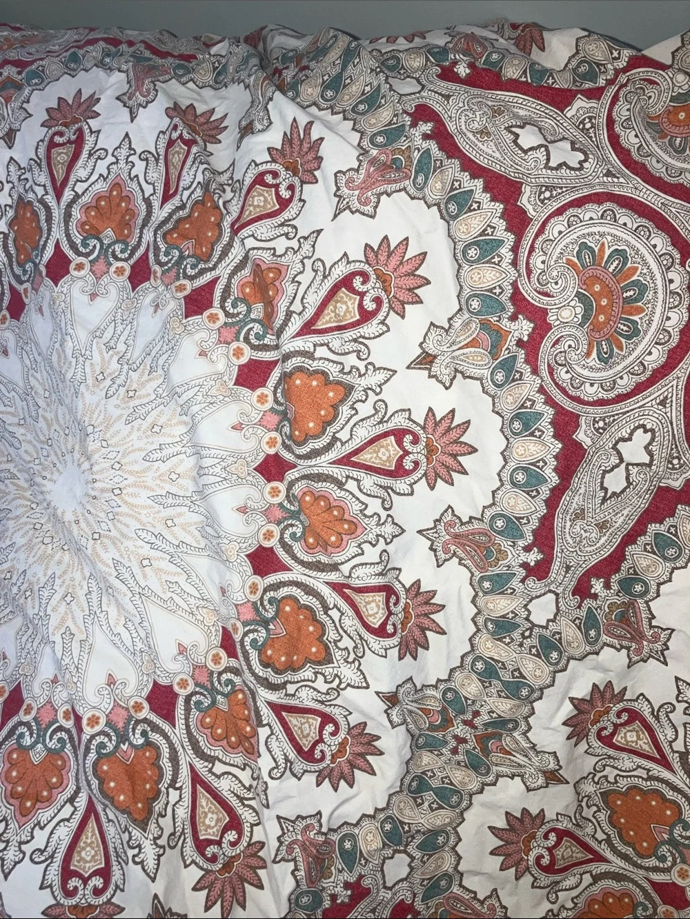 Pottery Barn Full/Queen Duvet cover